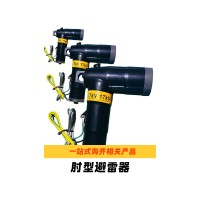 厂家直供 美式17KV肘型避雷器 全绝缘负荷插拔接口箱变分支箱配件