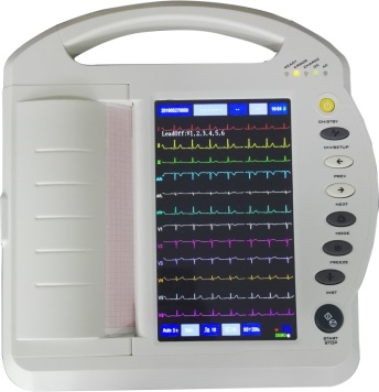 湖南瑞博ECG-8212数字十二道心电图机12导联同步心电采集