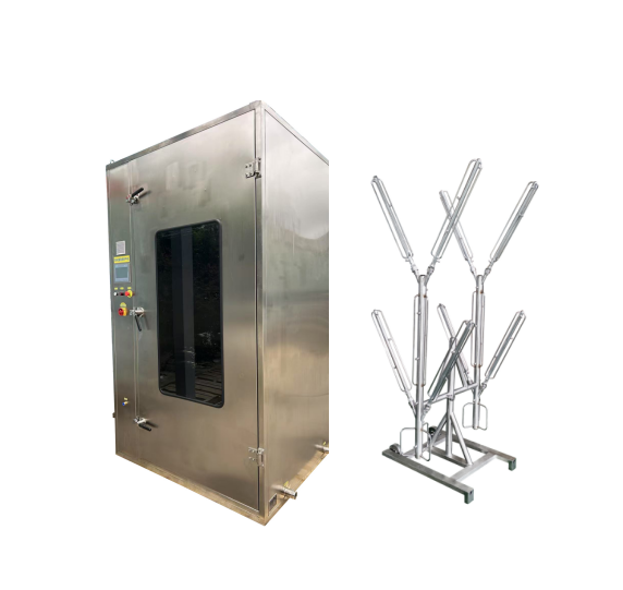 防化服清洗烘干机CCDB-2紫航移动式不锈钢款消防服清洗消毒烘干