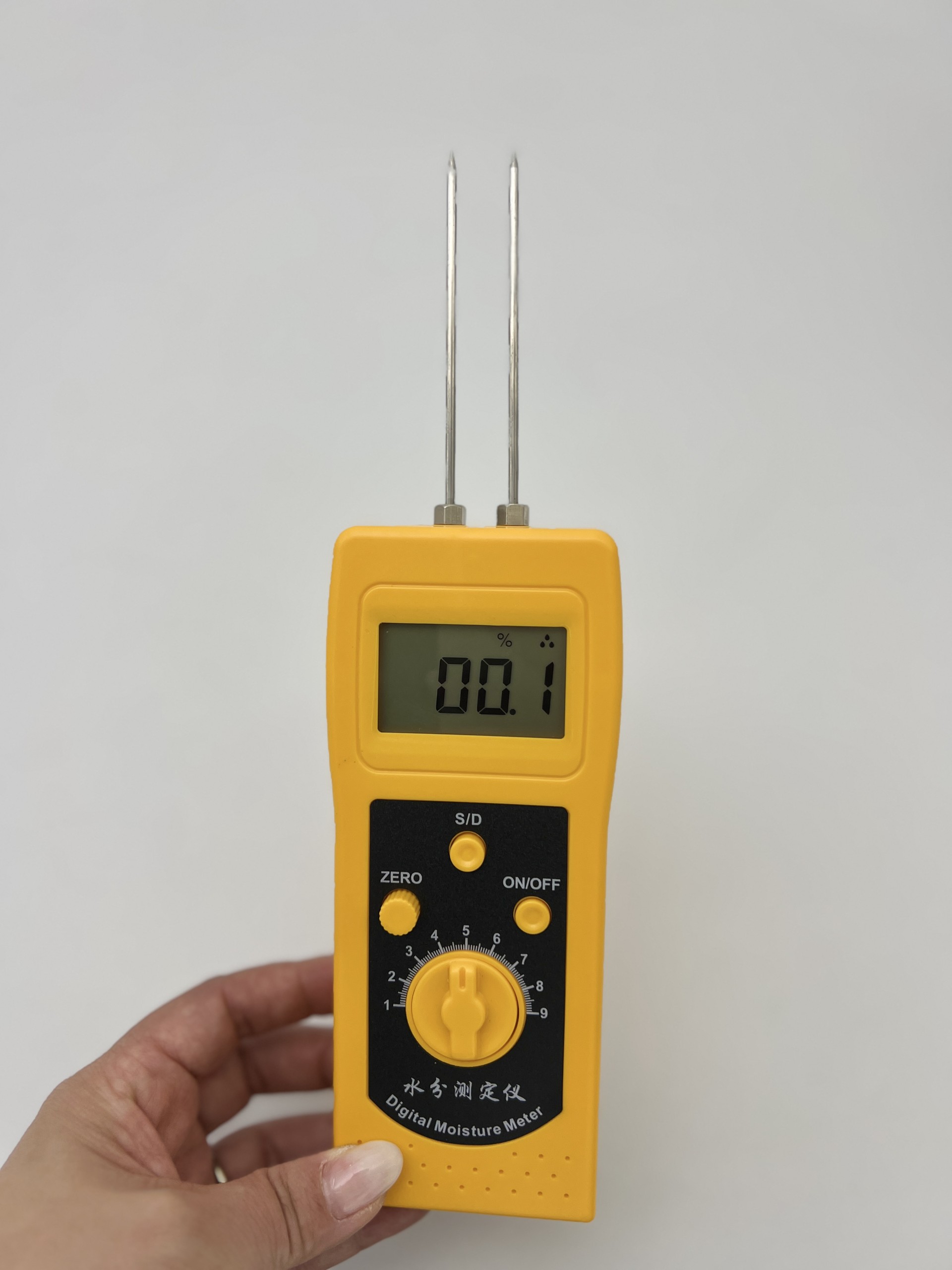 浙江纺织原料双针一体水分快速测定仪DM300T